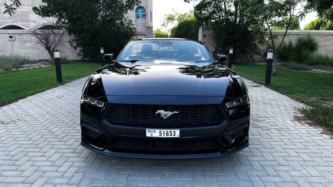 Ford Mustang Convertible V8 2025 Rental in Dubai