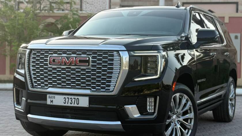 GMC Yukon Denali Front View in Dubai
