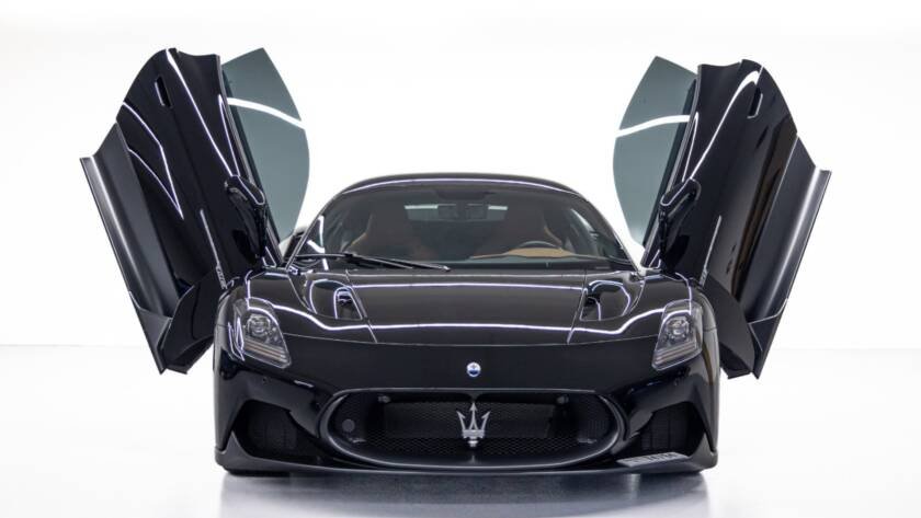 Maserati MC20 front view in Dubai