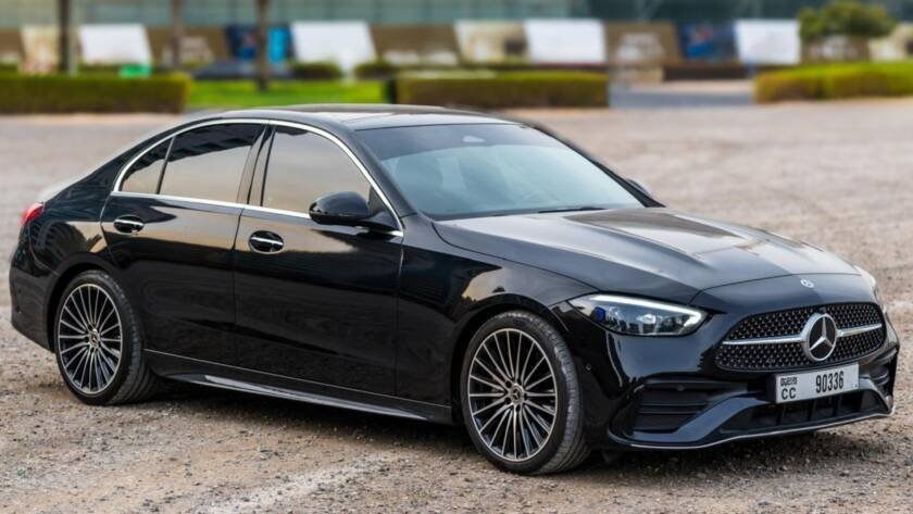 2026 Mercedes-Benz C-Class Front View in Dubai