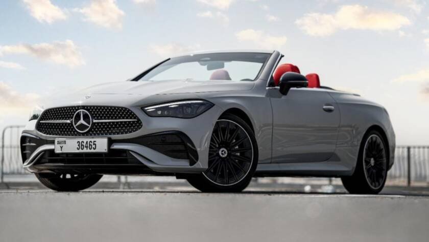 Mercedes-Benz CLE Convertible front view in Dubai