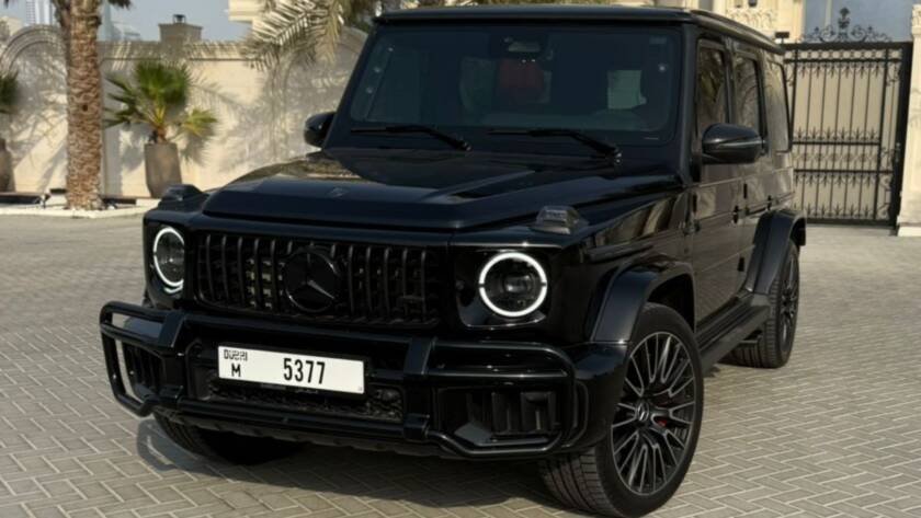 Mercedes-Benz G-Class 2026 Front View in Dubai