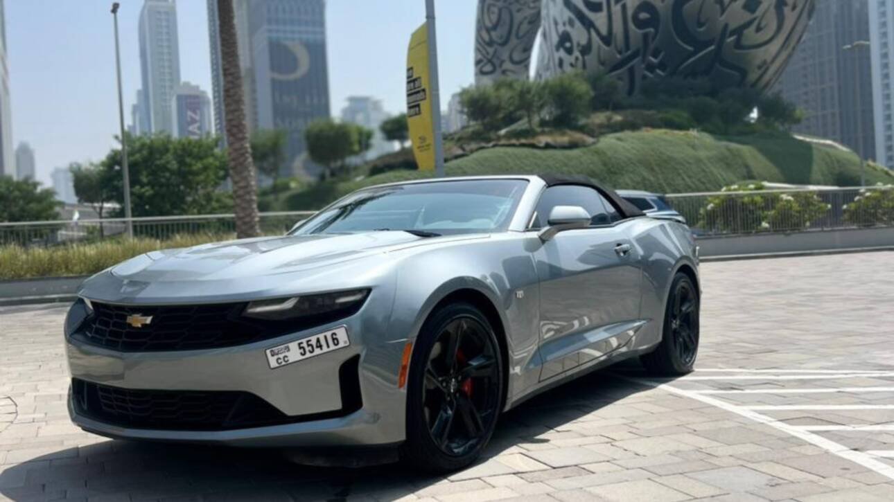 Chevrolet Camaro Convertible Rental in Dubai